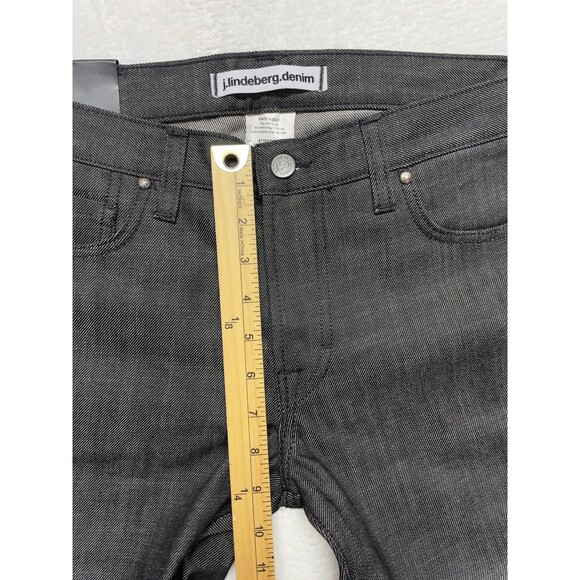 J.Lindeberg Ted Slim Fit Tapered Leg Men's W31 L34 Black Denim Jeans - Picture 8 of 16